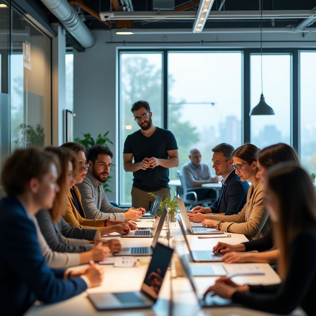 Il nostro team al lavoro